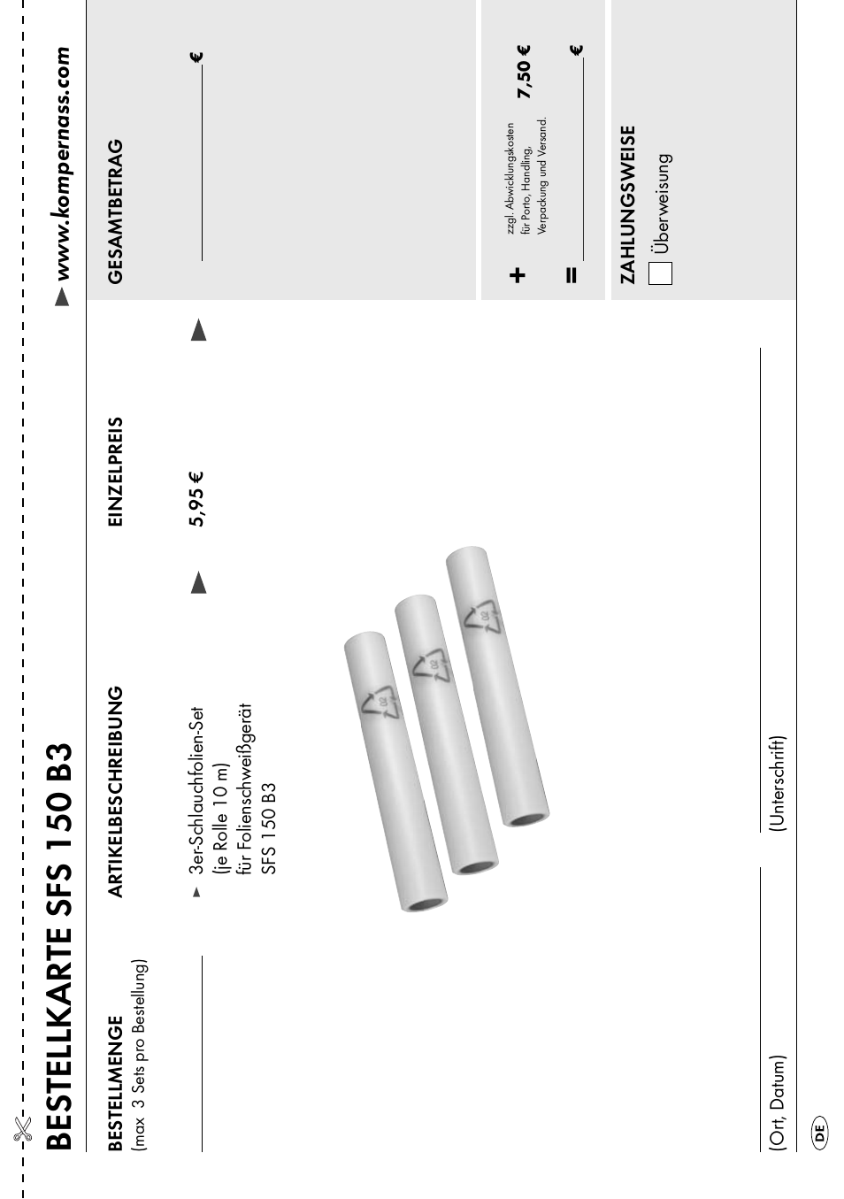Bes tellkarte sfs 150 b3 | Silvercrest SFS 150 B3 User Manual | Page 74 / 80