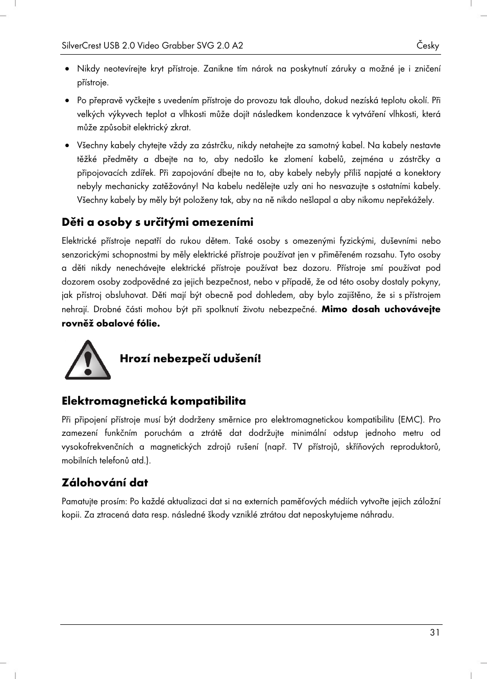 Silvercrest SVG 2.0 A2 User Manual | Page 32 / 51