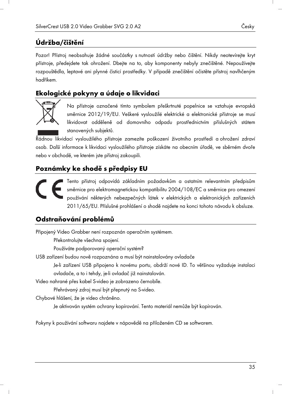 Silvercrest SVG 2.0 A2 User Manual | Page 36 / 51