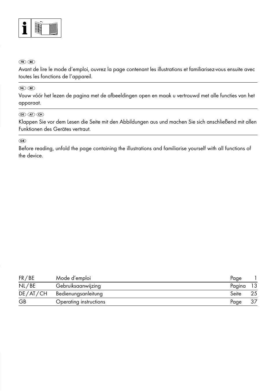 Silvercrest SFE 450 C1 User Manual | Page 2 / 52