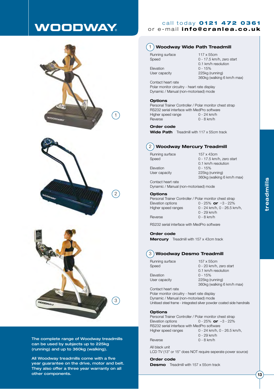 Sports and fitness treadmills | Diamondback Lode Valiant Treadmill User Manual | Page 17 / 96