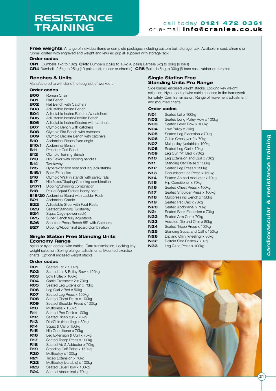 Resistance training | Diamondback Lode Valiant Treadmill User Manual | Page 25 / 96