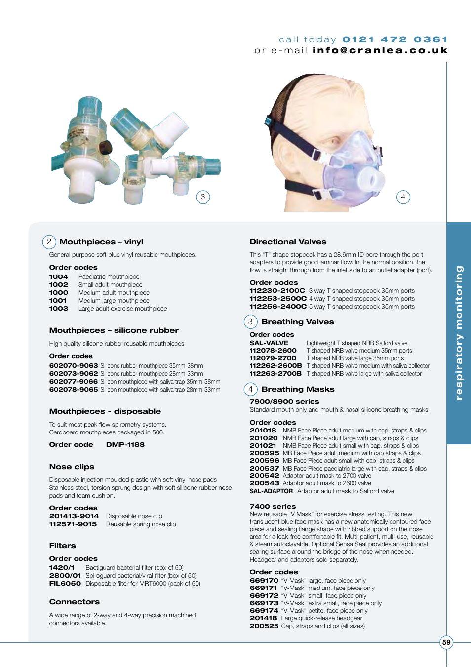 Respiratory monitoring | Diamondback Lode Valiant Treadmill User Manual | Page 63 / 96