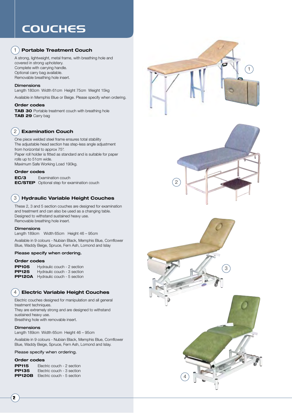 Couches | Diamondback Lode Valiant Treadmill User Manual | Page 76 / 96
