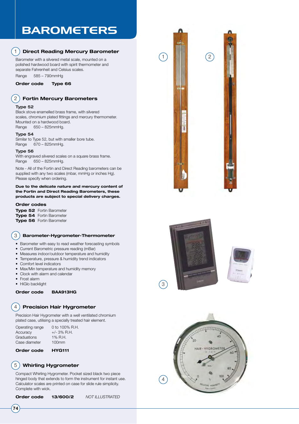 Barometers | Diamondback Lode Valiant Treadmill User Manual | Page 78 / 96