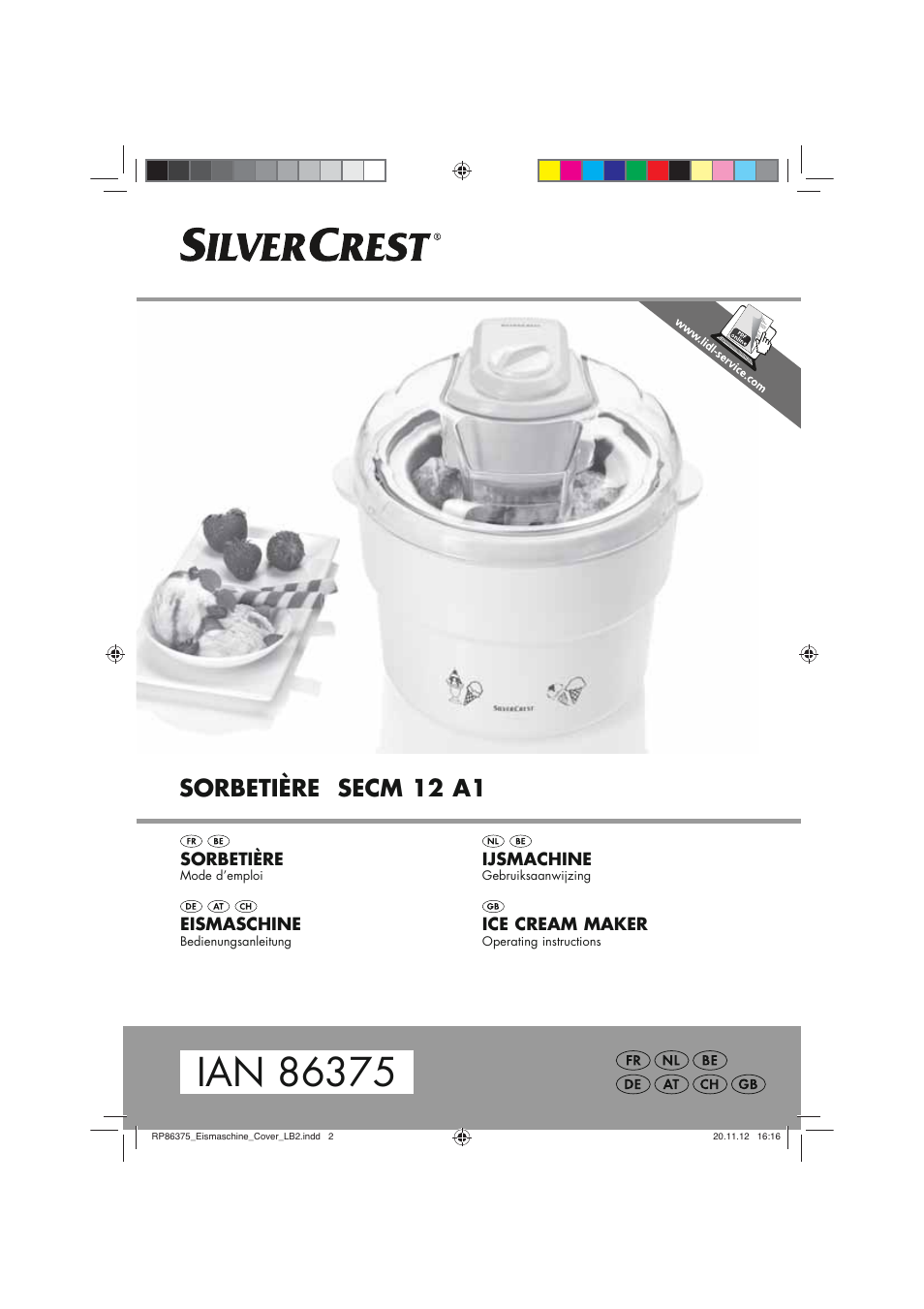 Silvercrest SECM 12 A1 User Manual | 54 pages