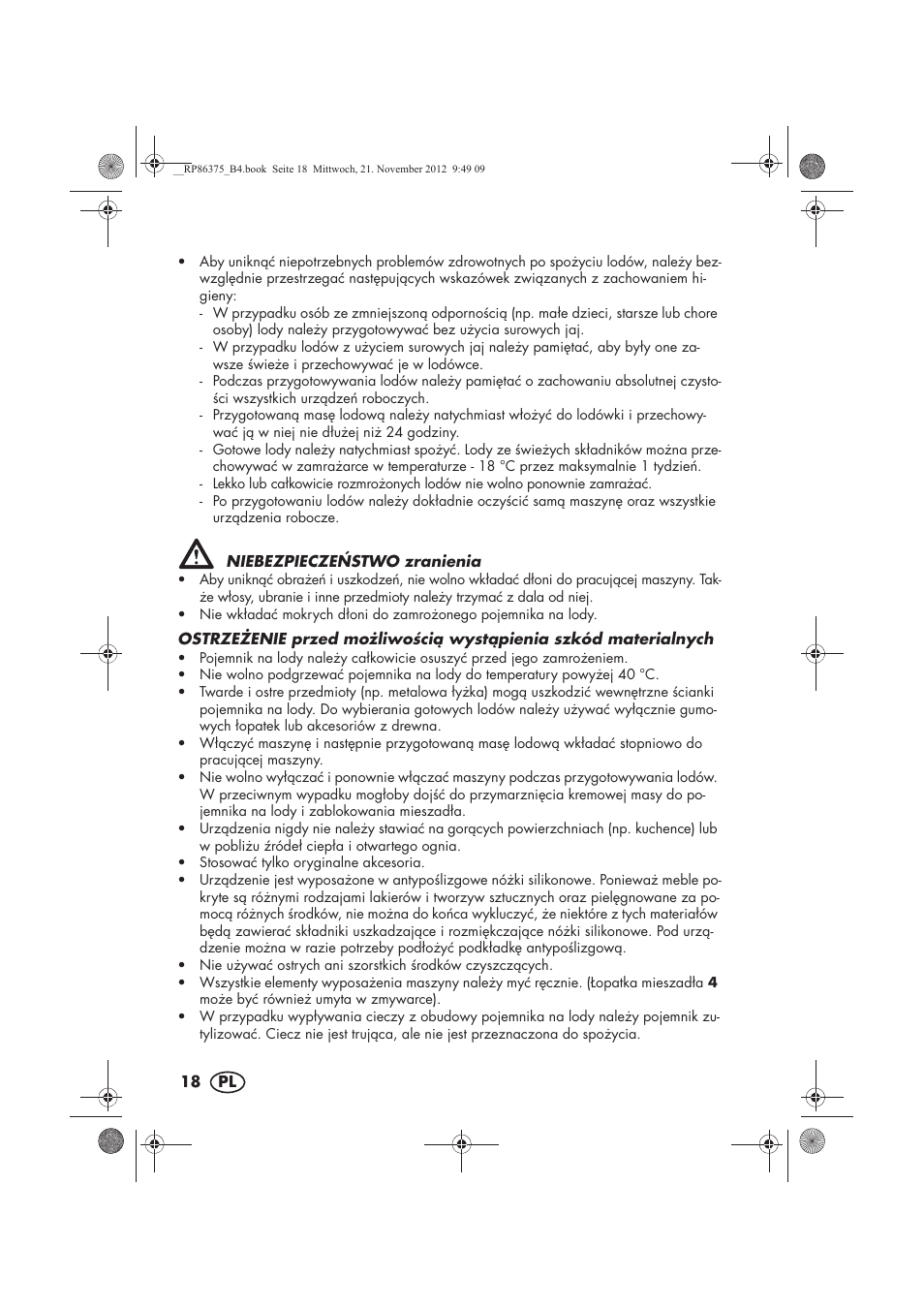 Silvercrest SECM 12 A1 User Manual | Page 20 / 86