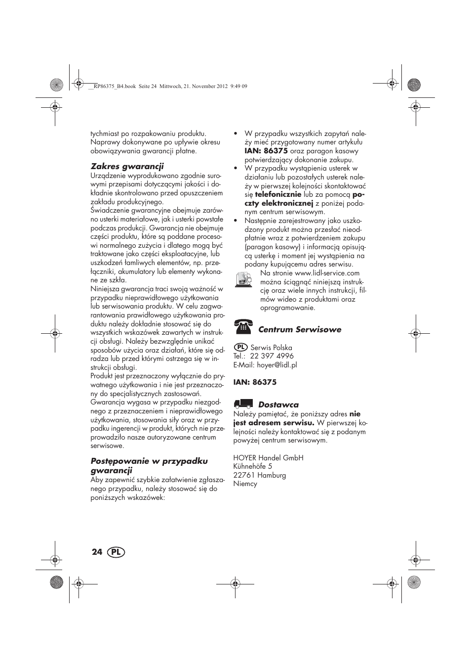Silvercrest SECM 12 A1 User Manual | Page 26 / 86