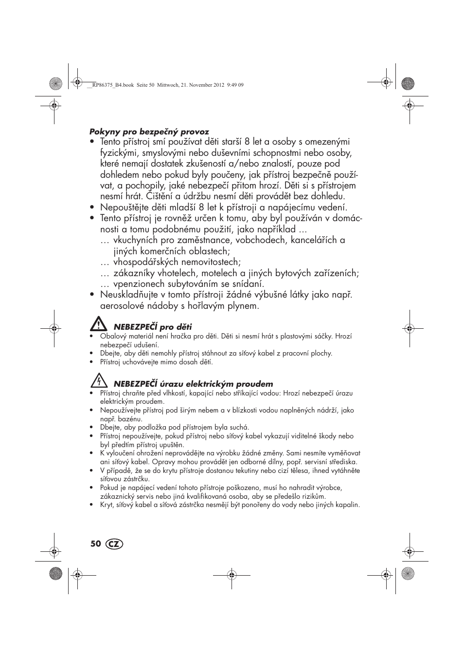 Silvercrest SECM 12 A1 User Manual | Page 52 / 86