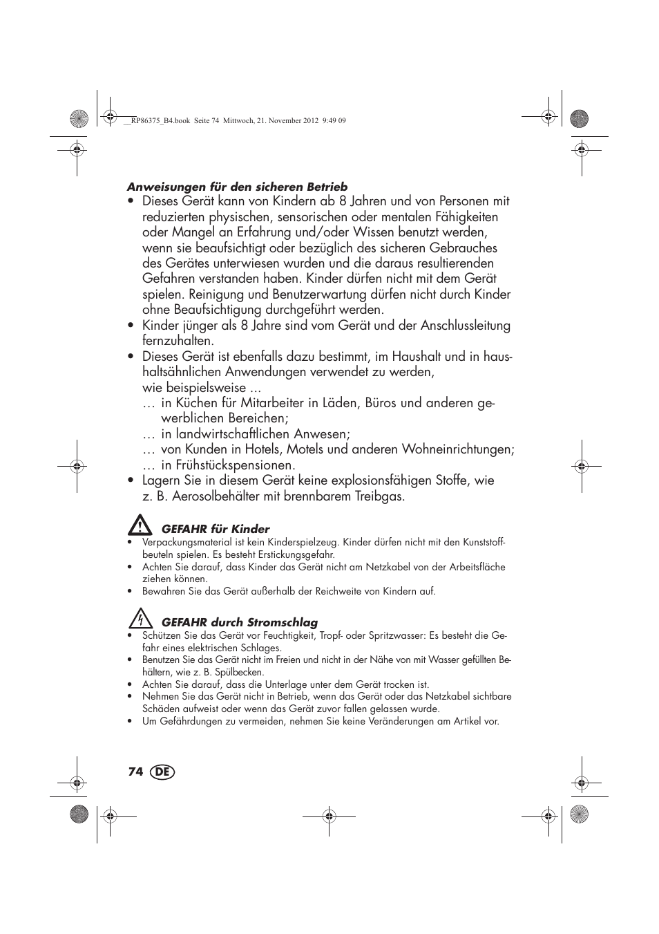 Silvercrest SECM 12 A1 User Manual | Page 76 / 86