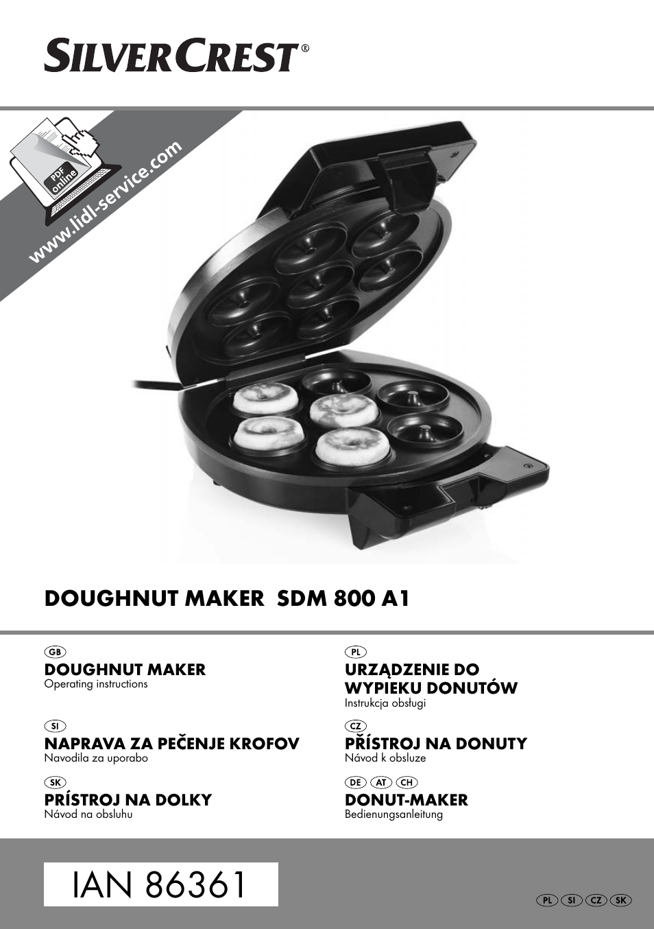 Silvercrest SDM 800 A1 User Manual | 40 pages