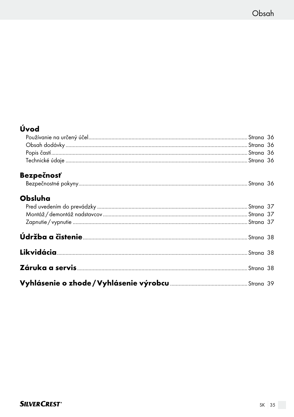 Silvercrest SHS 12.0 A2 User Manual | Page 35 / 46