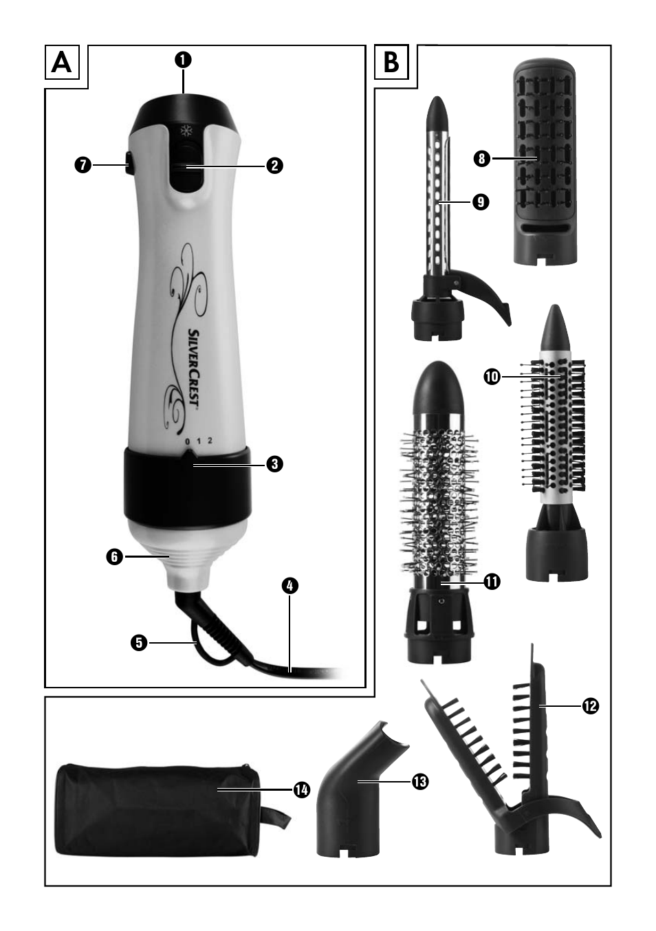 Silvercrest SWCD 1000 A1 User Manual | Page 3 / 60