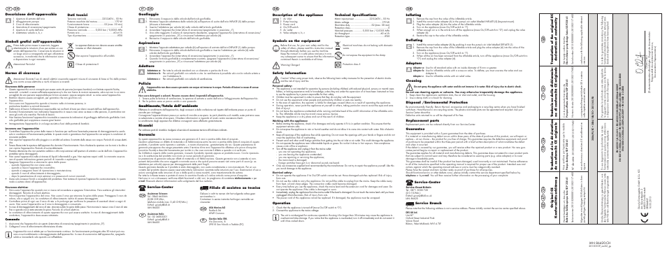 Silvercrest SGP 230 A1 User Manual | Page 2 / 2