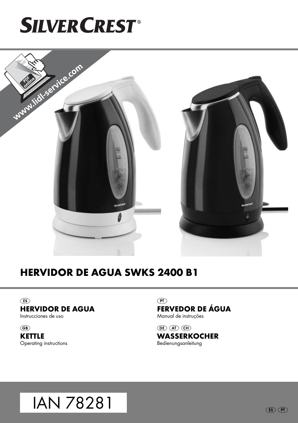 Silvercrest SWKS 2400 B1 User Manual | 28 pages