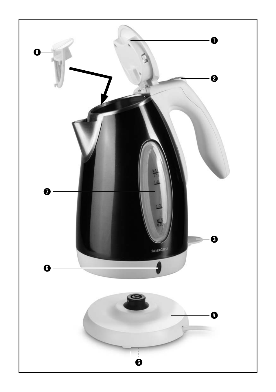 Silvercrest SWKS 2400 B1 User Manual | Page 3 / 28