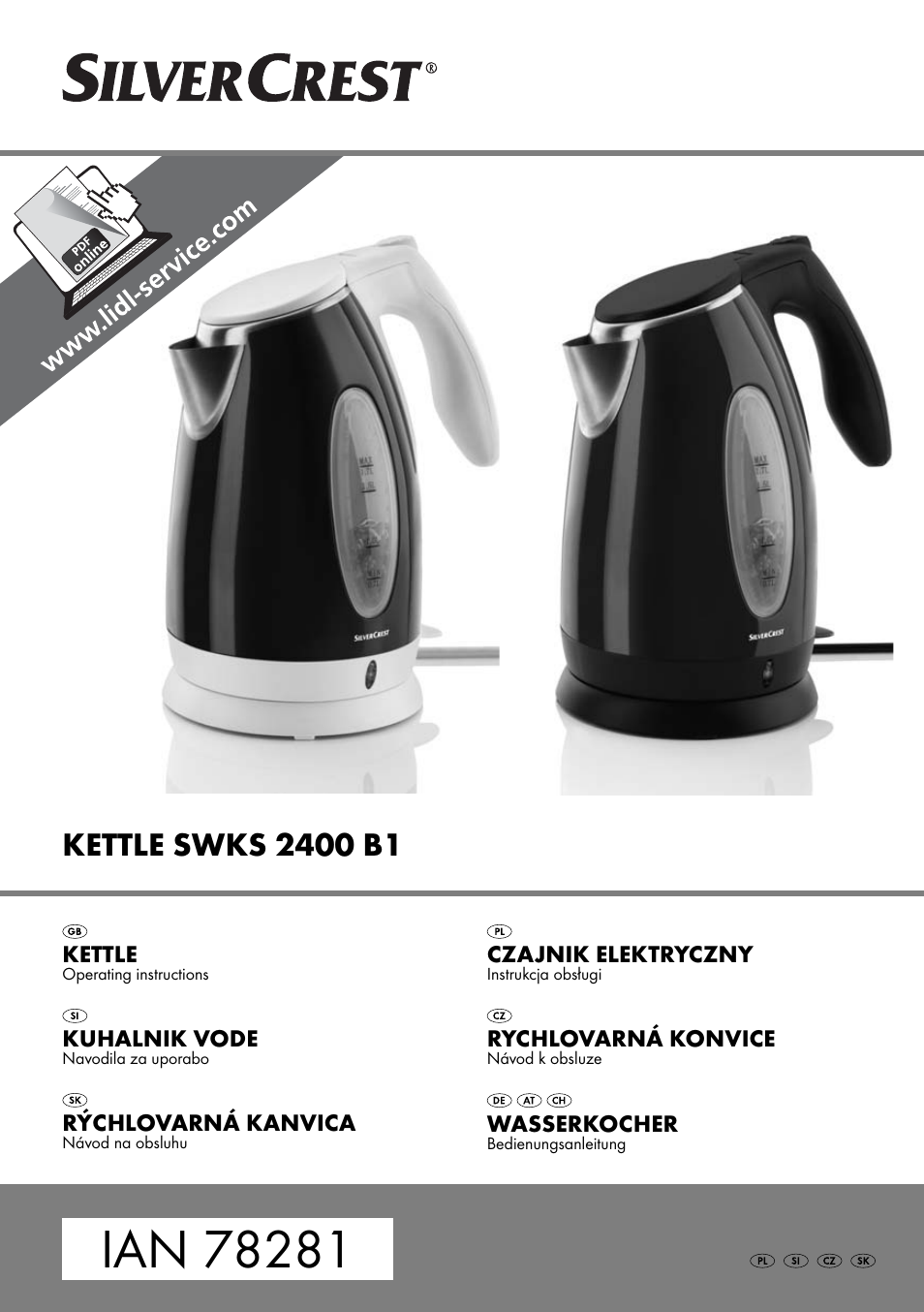 Silvercrest SWKS 2400 B1 User Manual | 40 pages