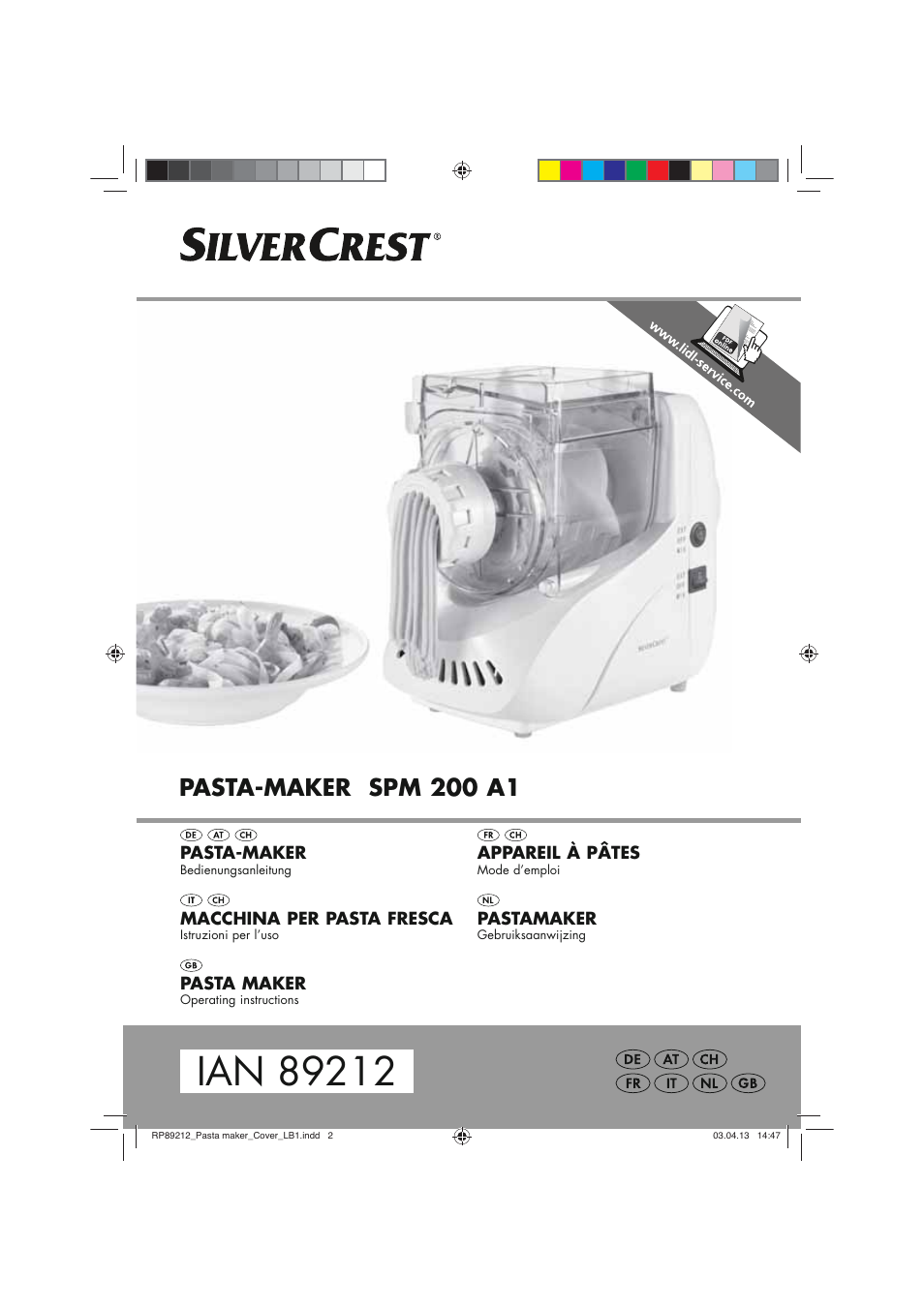 Silvercrest SPM 200 A1 User Manual | 86 pages