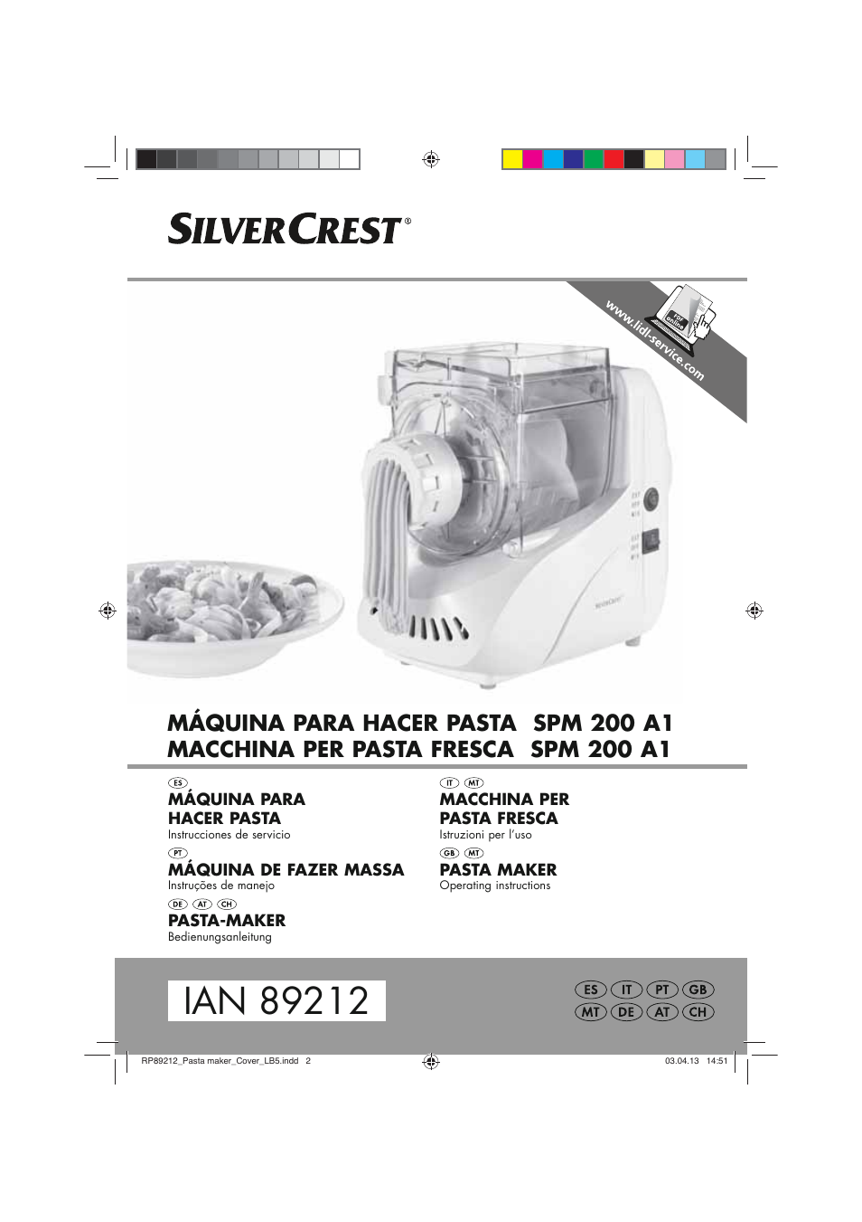 Silvercrest SPM 200 A1 User Manual | 86 pages