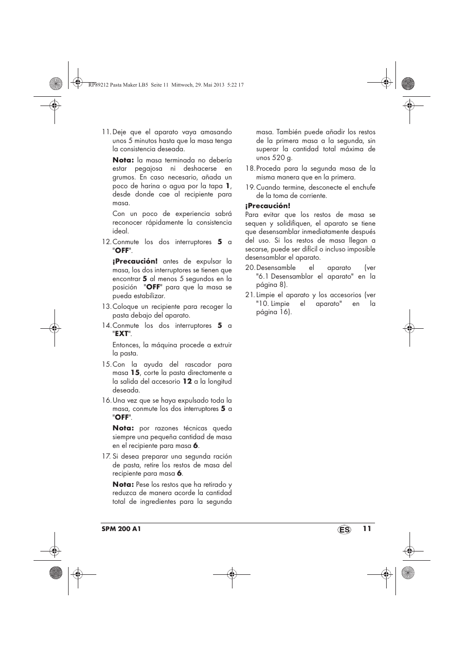 Silvercrest SPM 200 A1 User Manual | Page 13 / 86