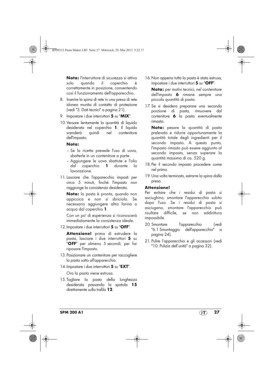 Silvercrest SPM 200 A1 User Manual | Page 29 / 86