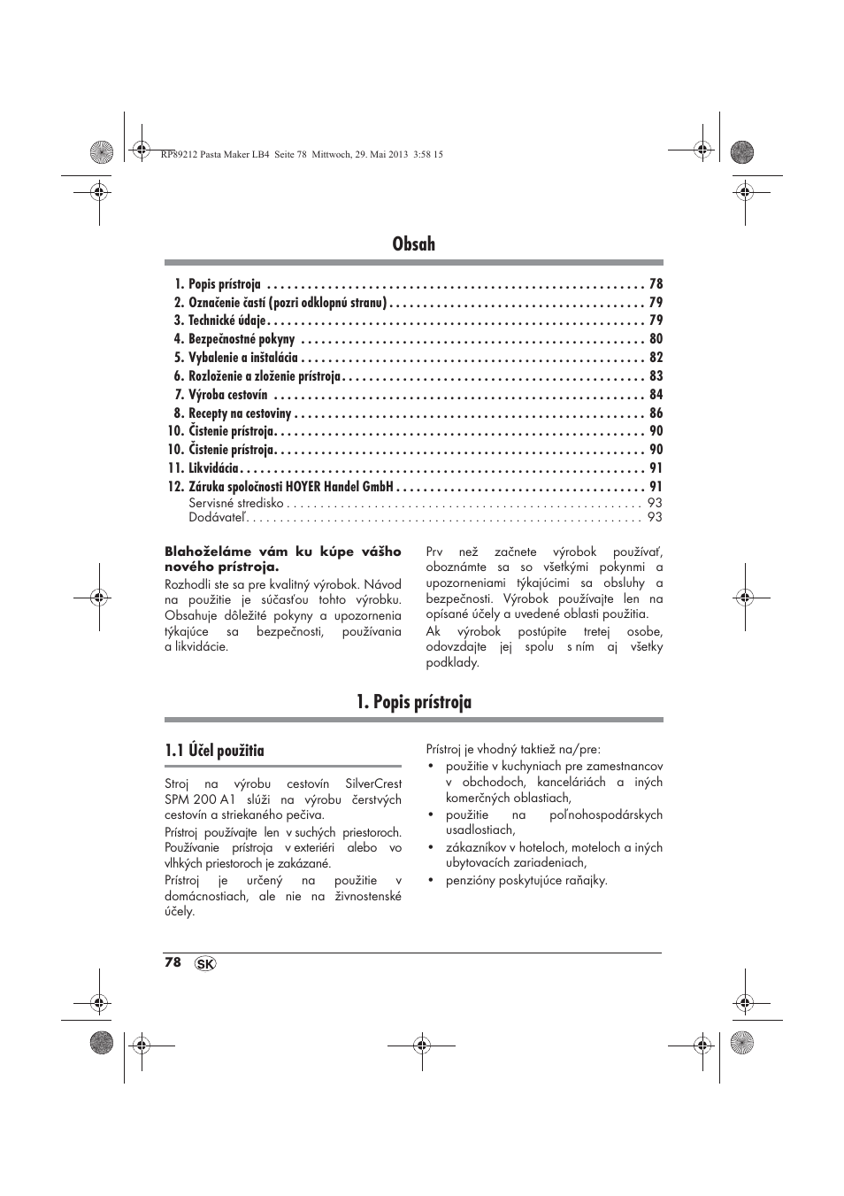 Silvercrest SPM 200 A1 User Manual | Page 80 / 114