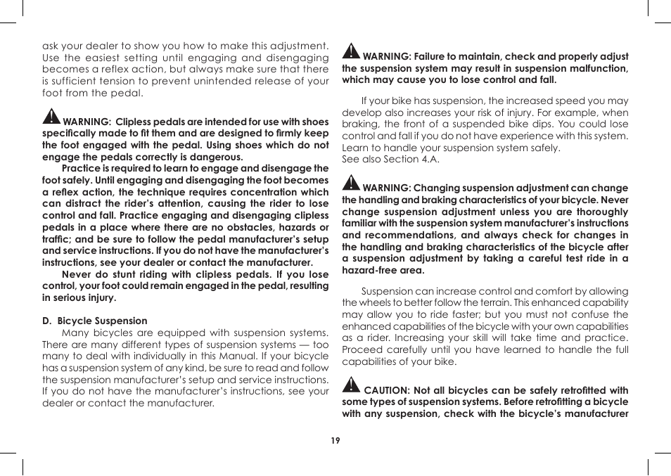 Diamondback BMX 2008-2005 User Manual | Page 19 / 32