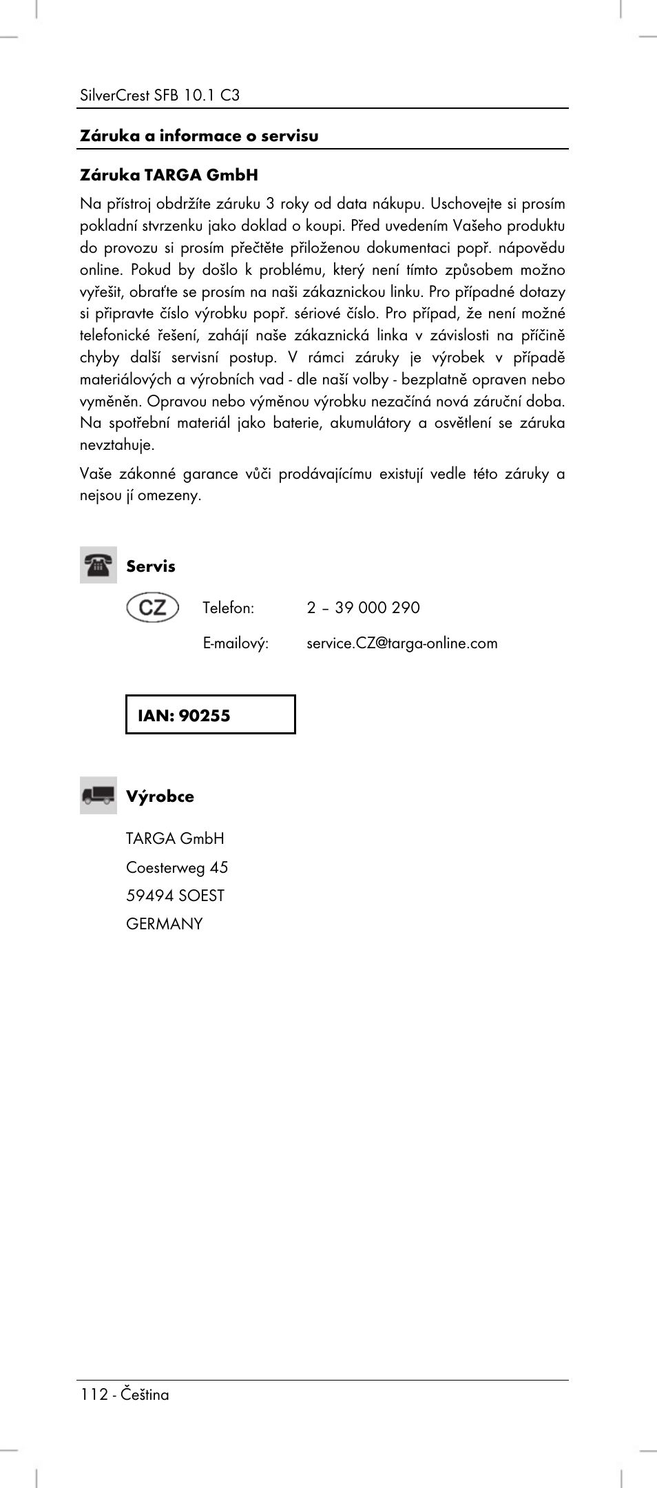 Silvercrest SFB 10.1 C3 User Manual | Page 114 / 170