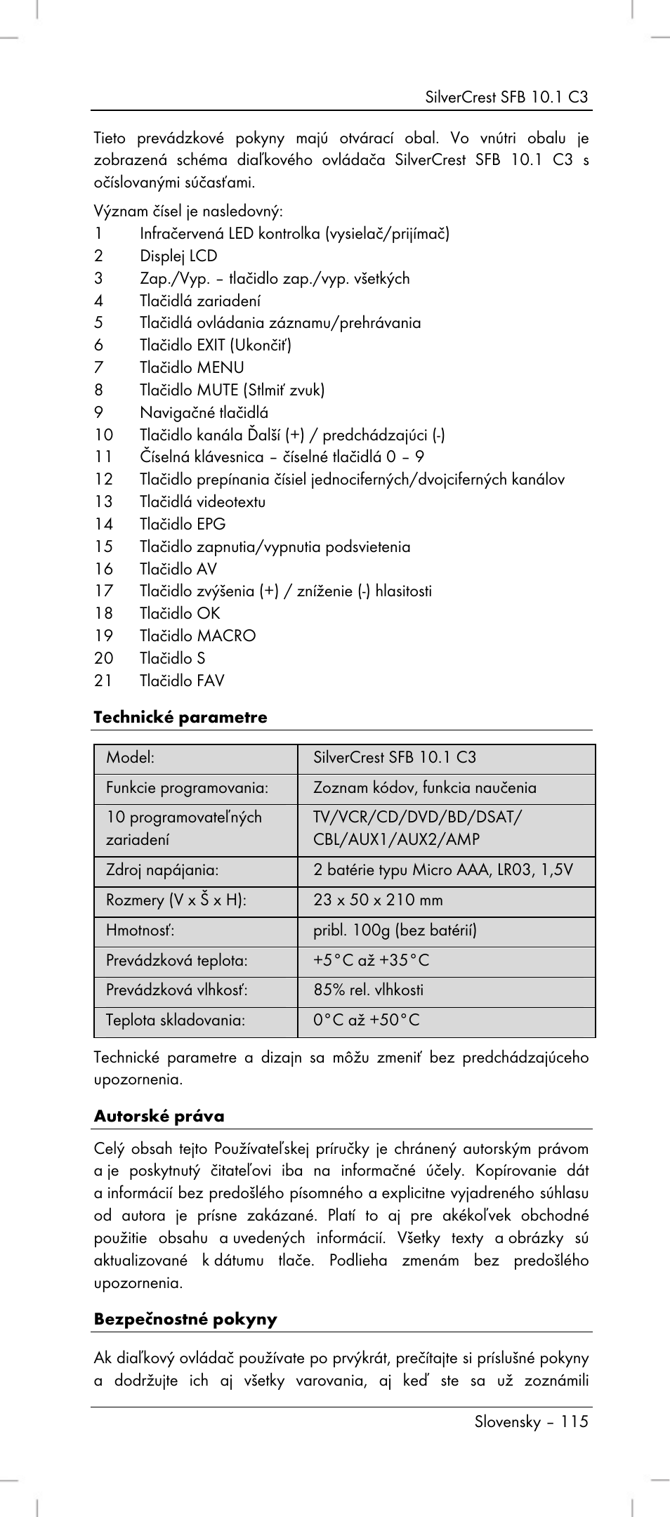 Silvercrest SFB 10.1 C3 User Manual | Page 117 / 170