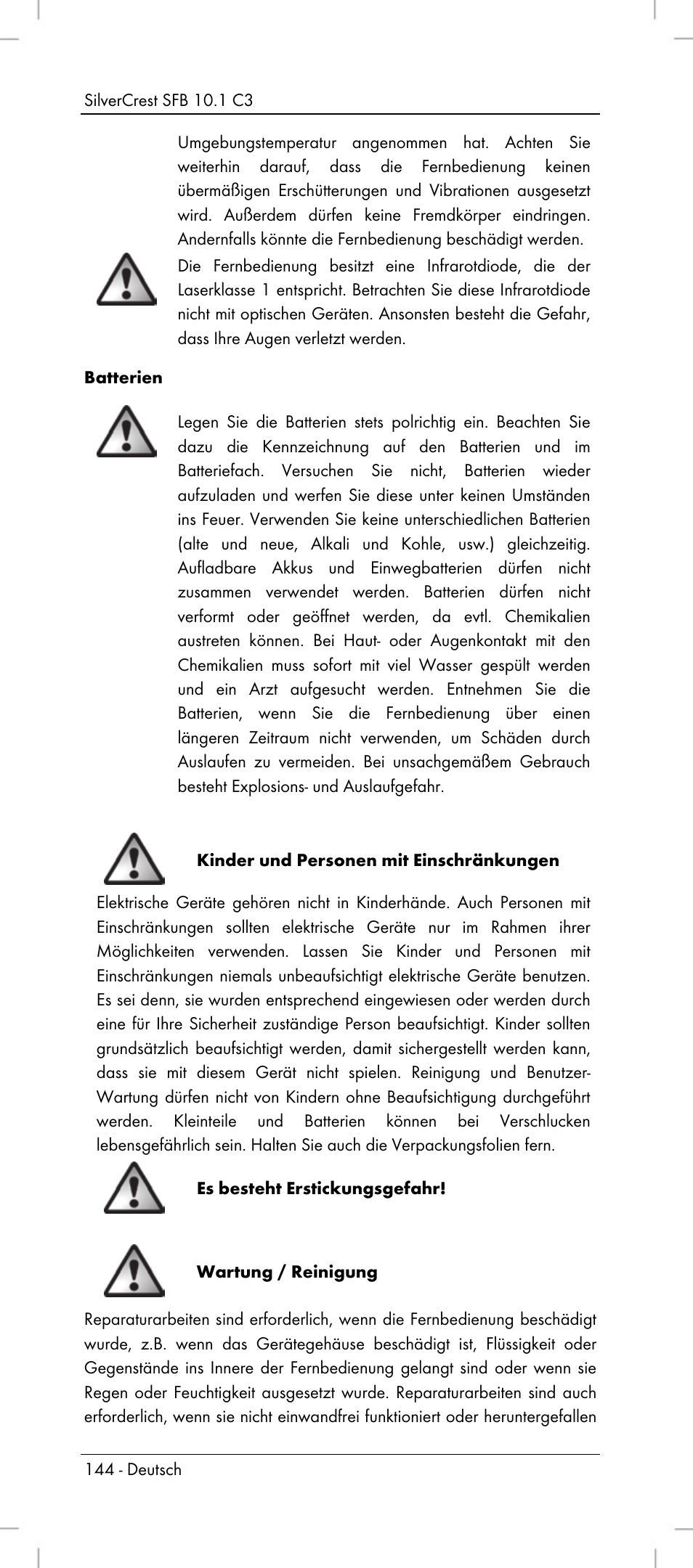 Silvercrest SFB 10.1 C3 User Manual | Page 146 / 170