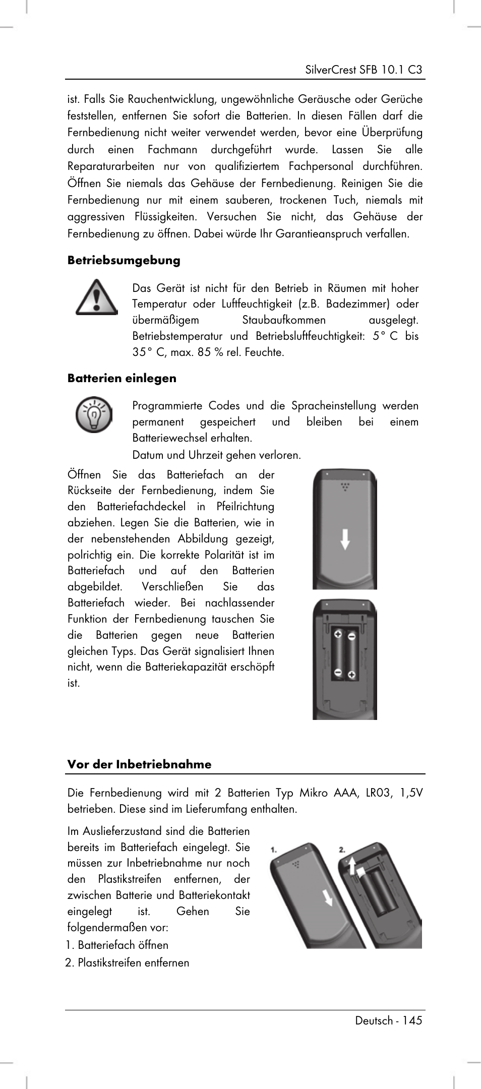 Silvercrest SFB 10.1 C3 User Manual | Page 147 / 170