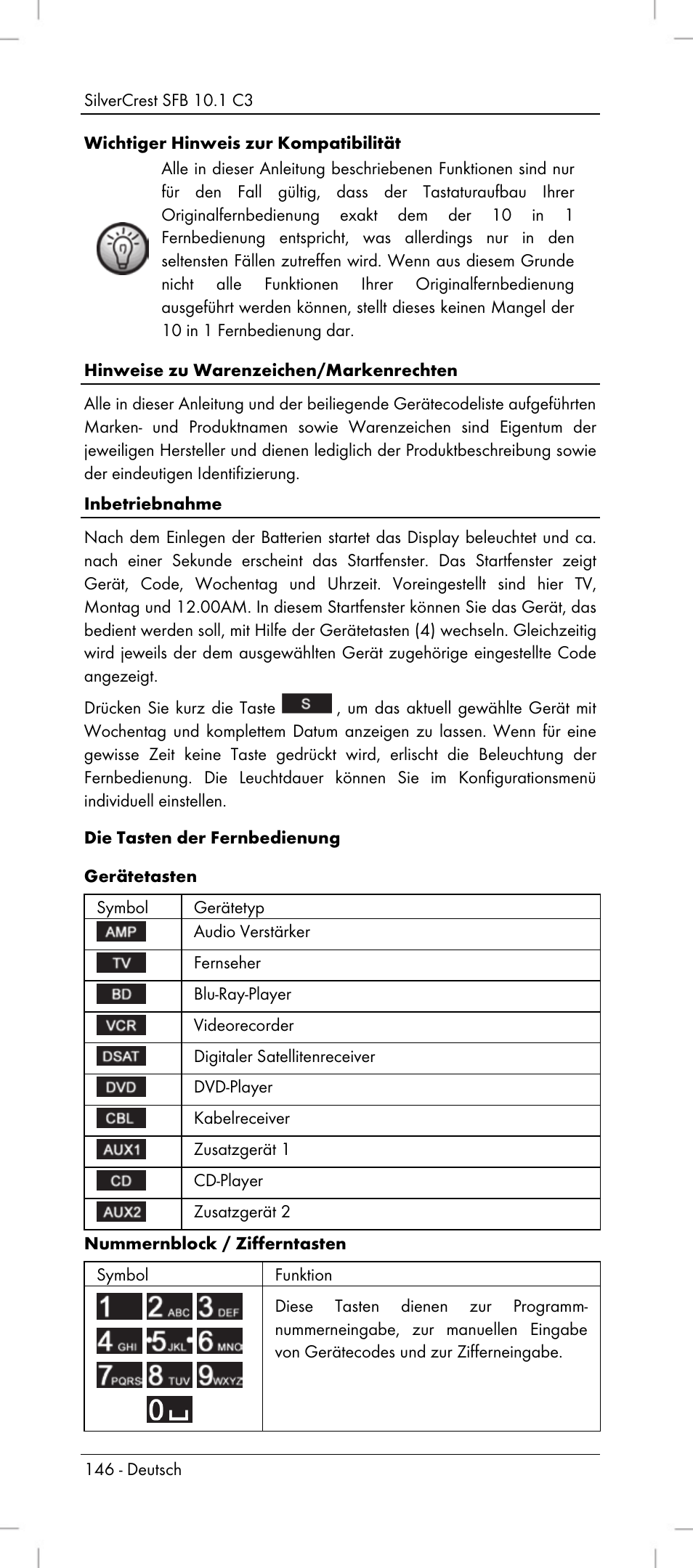 Silvercrest SFB 10.1 C3 User Manual | Page 148 / 170