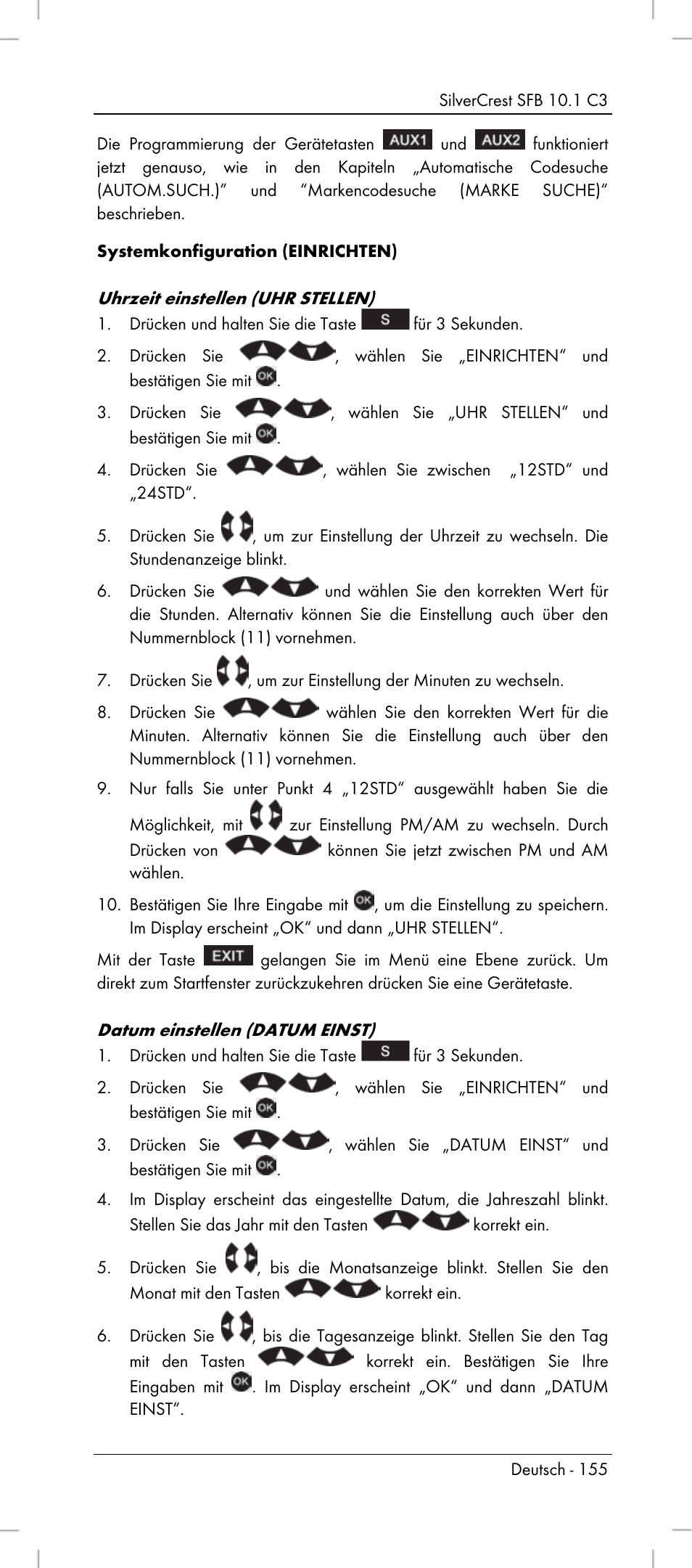 Silvercrest SFB 10.1 C3 User Manual | Page 157 / 170