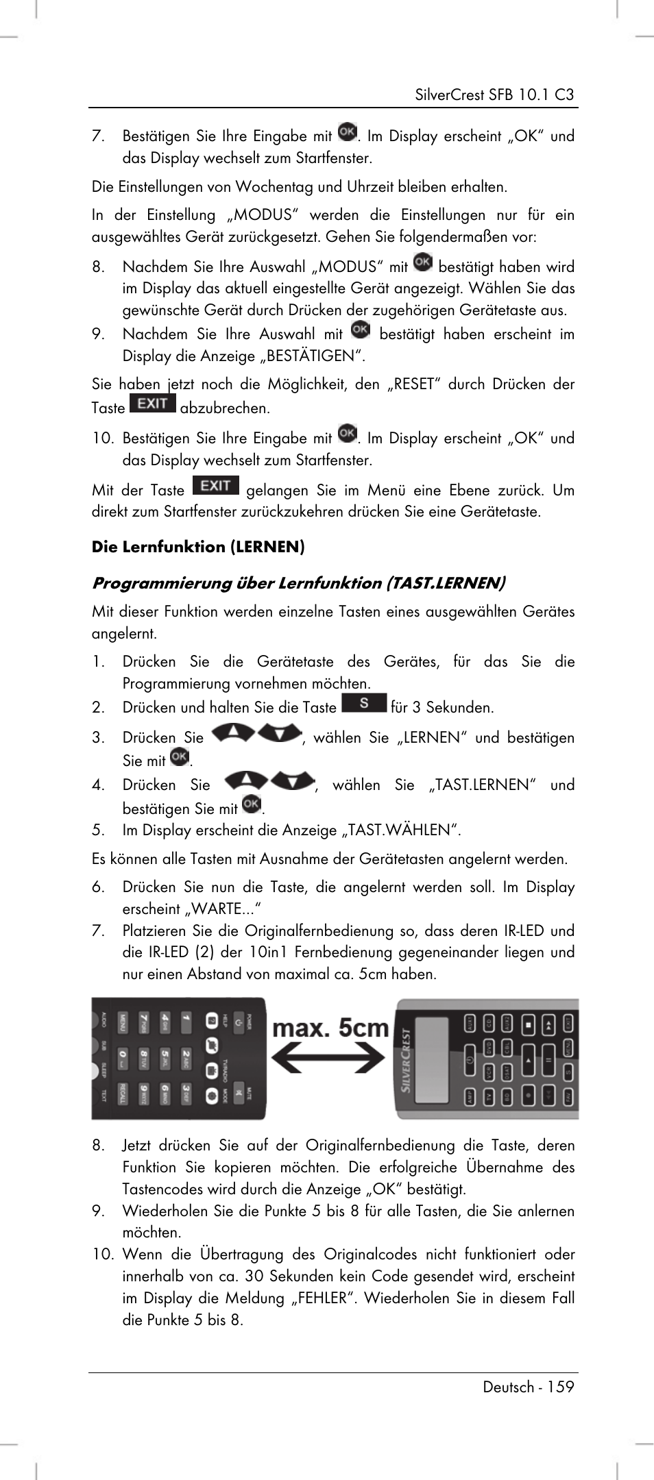 Silvercrest SFB 10.1 C3 User Manual | Page 161 / 170