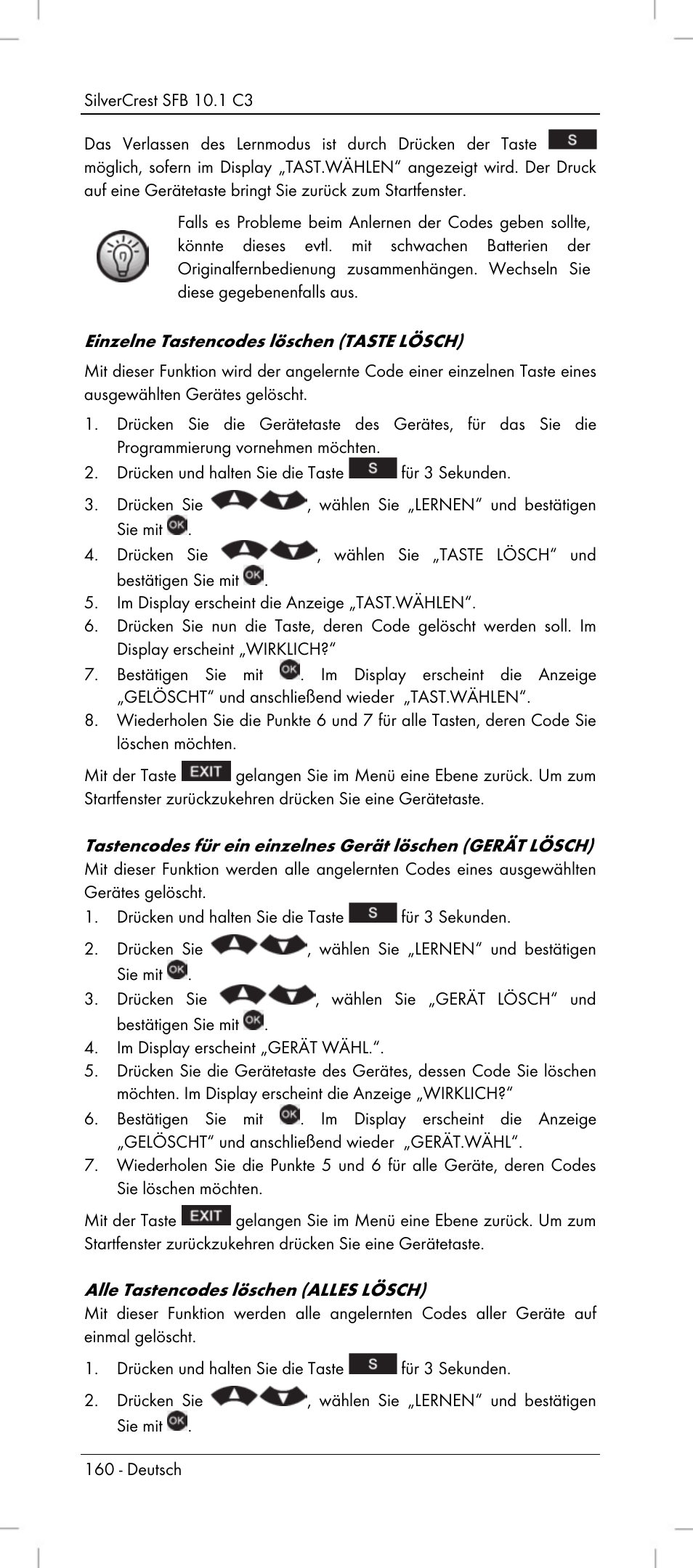 Silvercrest SFB 10.1 C3 User Manual | Page 162 / 170
