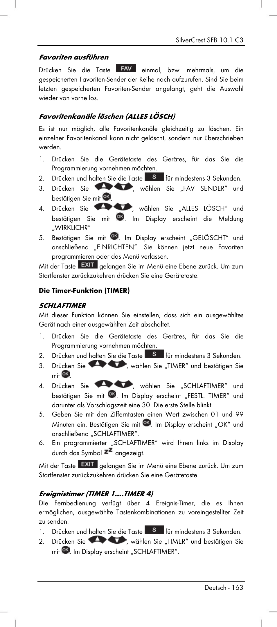 Silvercrest SFB 10.1 C3 User Manual | Page 165 / 170