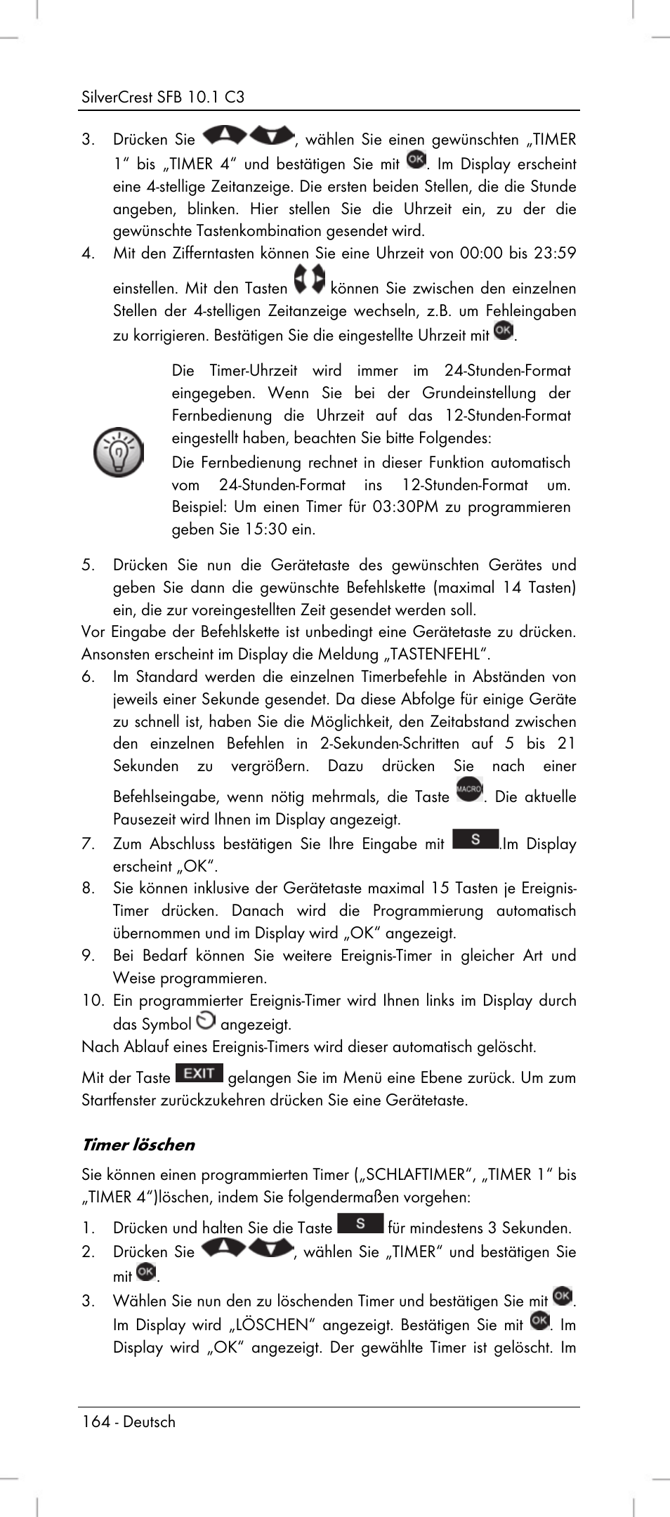 Silvercrest SFB 10.1 C3 User Manual | Page 166 / 170