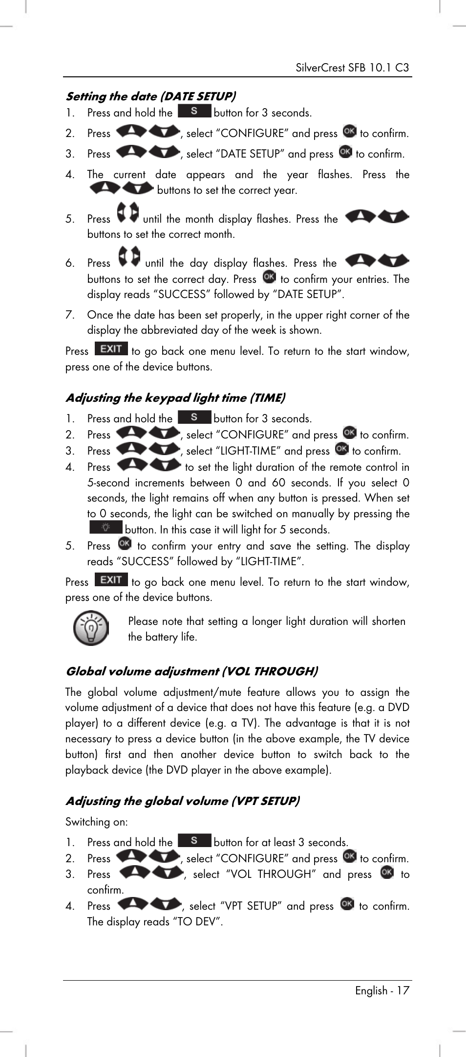 Silvercrest SFB 10.1 C3 User Manual | Page 19 / 170