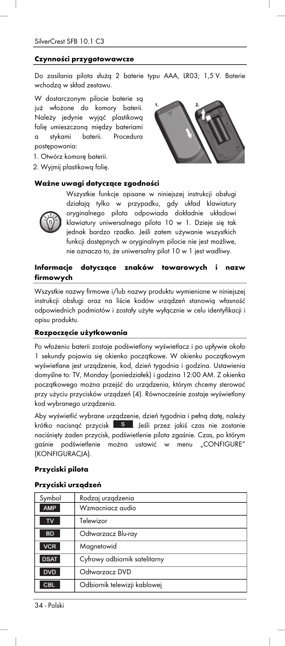 Silvercrest SFB 10.1 C3 User Manual | Page 36 / 170