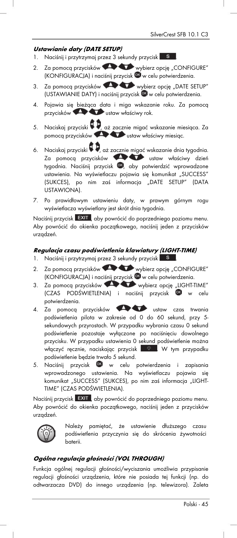 Silvercrest SFB 10.1 C3 User Manual | Page 47 / 170