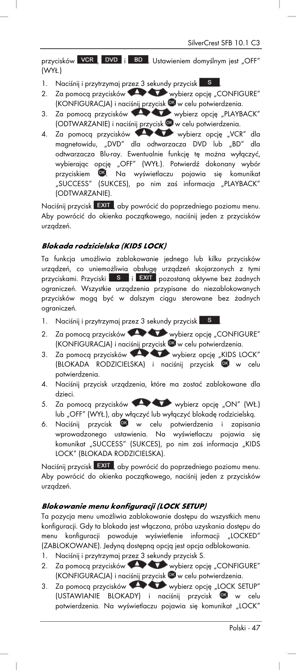 Silvercrest SFB 10.1 C3 User Manual | Page 49 / 170