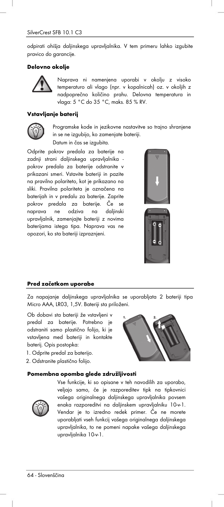 Silvercrest SFB 10.1 C3 User Manual | Page 66 / 170