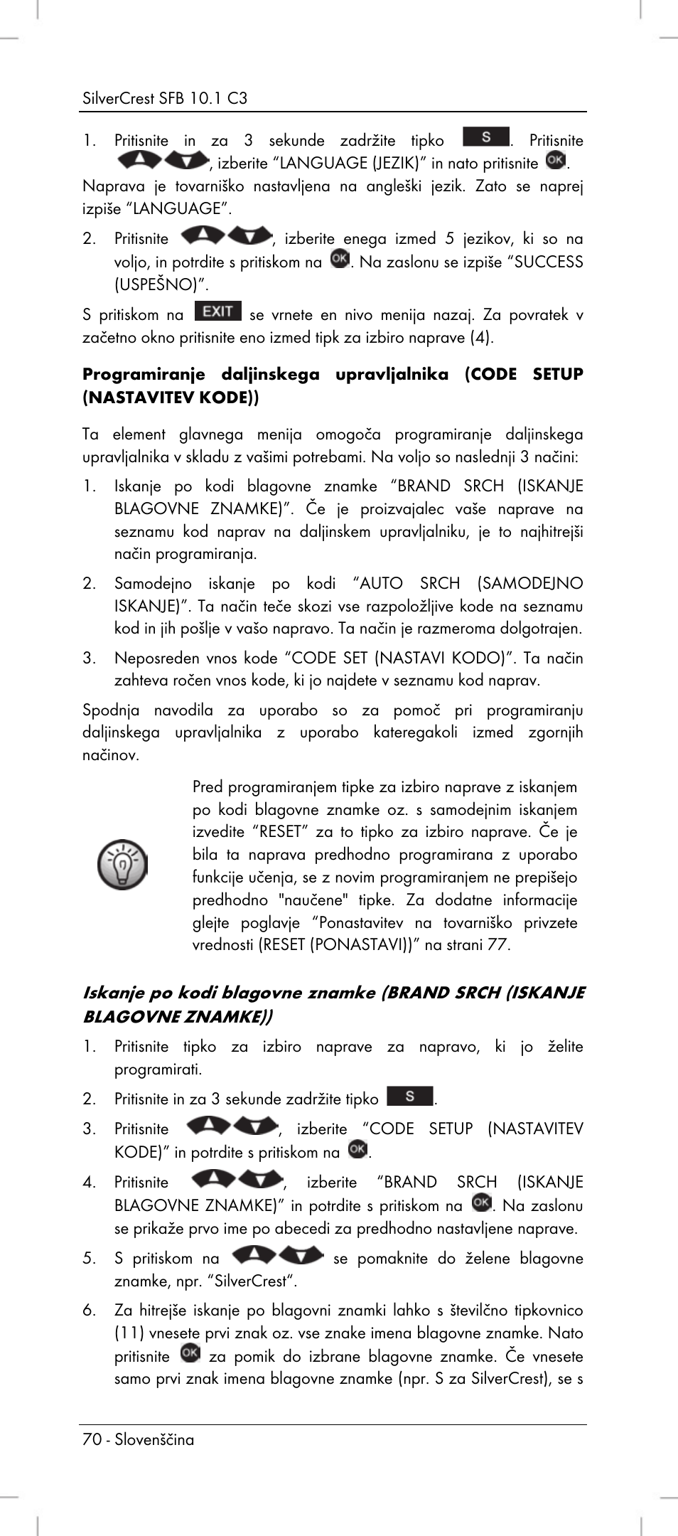 Silvercrest SFB 10.1 C3 User Manual | Page 72 / 170