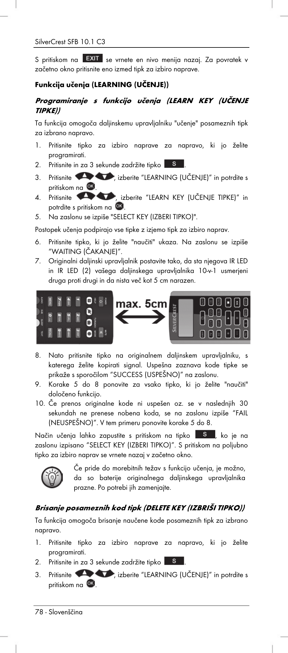 Silvercrest SFB 10.1 C3 User Manual | Page 80 / 170