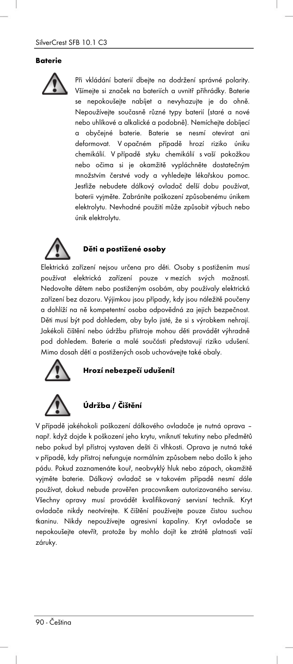 Silvercrest SFB 10.1 C3 User Manual | Page 92 / 170