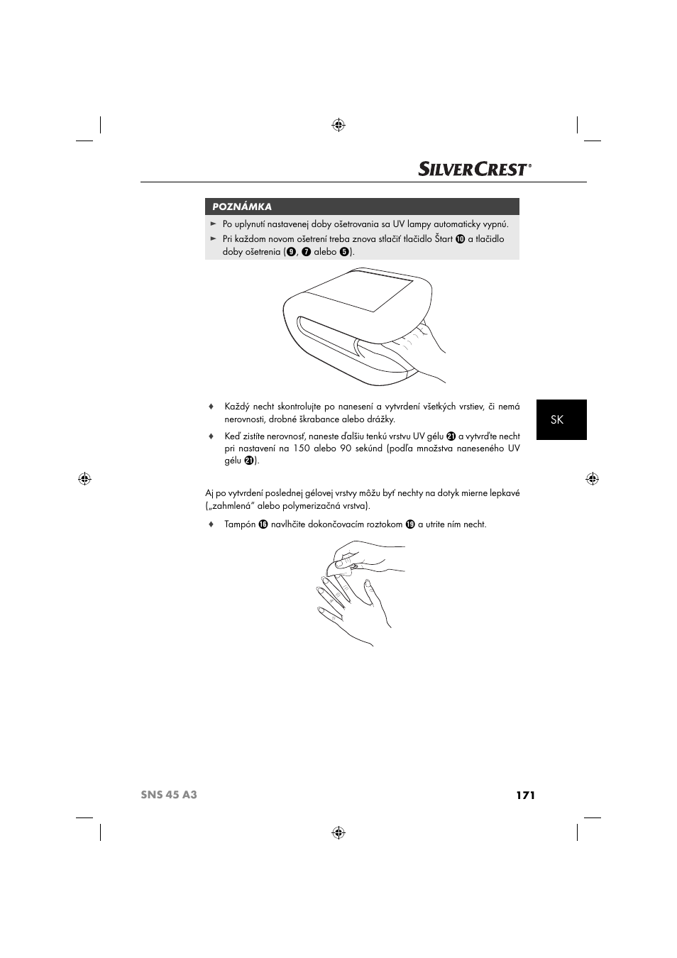 Silvercrest SNS 45 A3 User Manual | Page 174 / 214