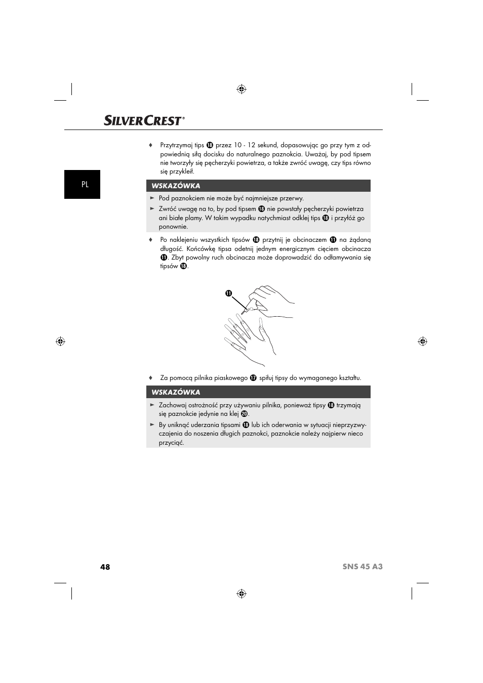 Silvercrest SNS 45 A3 User Manual | Page 51 / 214