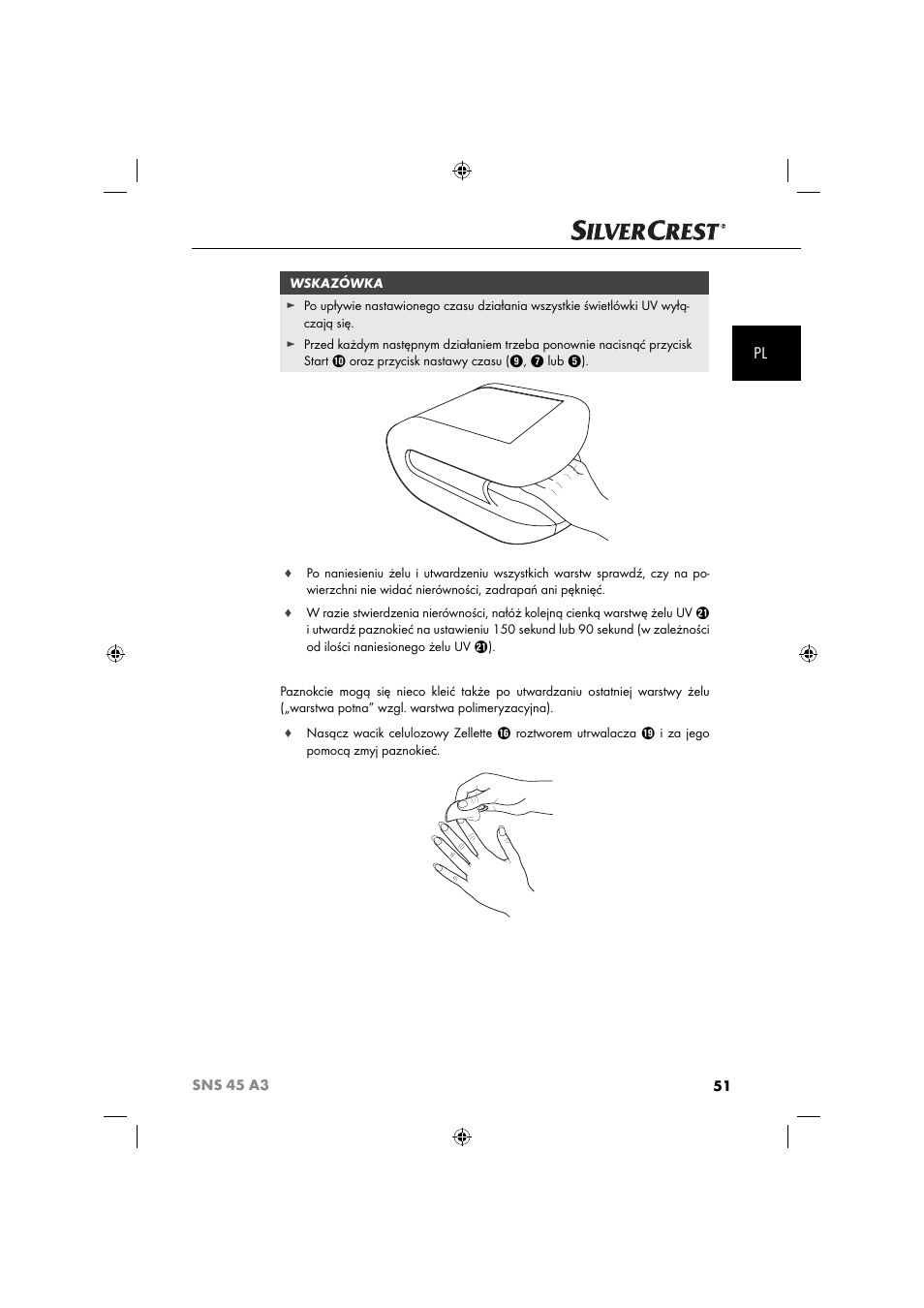 Silvercrest SNS 45 A3 User Manual | Page 54 / 214