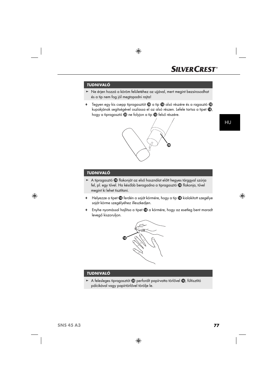 Silvercrest SNS 45 A3 User Manual | Page 80 / 214