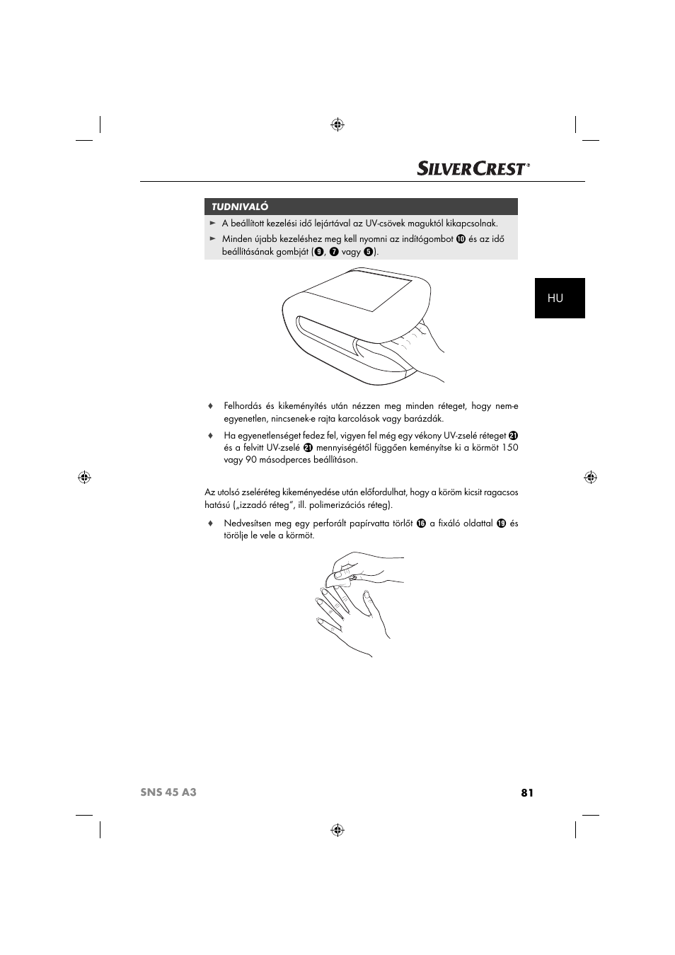 Silvercrest SNS 45 A3 User Manual | Page 84 / 214